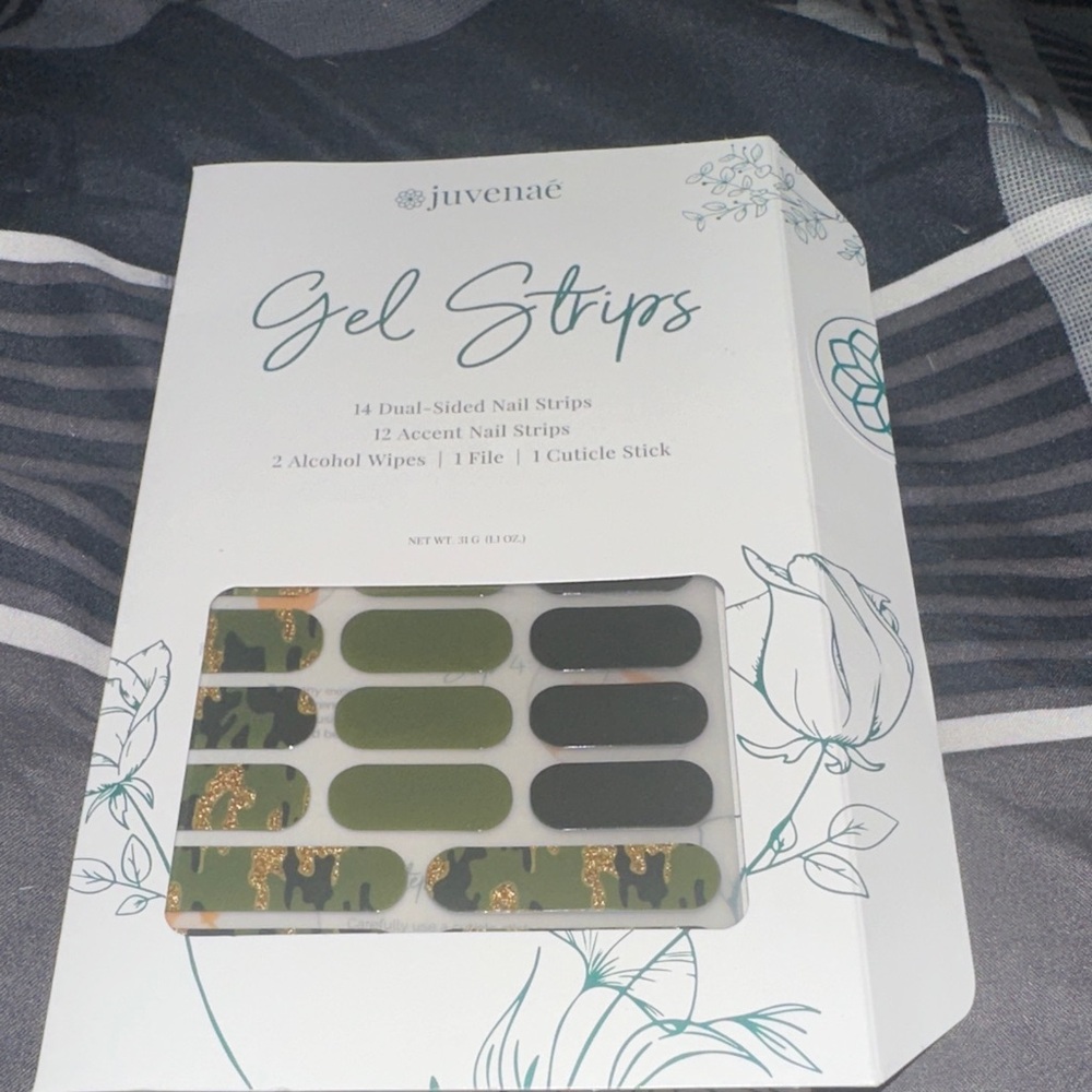 Gel Strips - Olive and Black